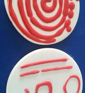 TRRL 1800- PASTA RELEVO VERMELHO P/CERÂMICA